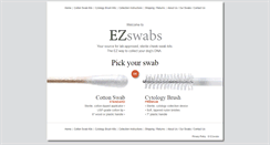 Desktop Screenshot of ezswabs.com